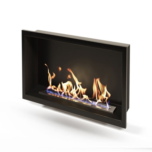 Биокамин "Русский огонь" Гефест 660 встраиваемый с защитным и декоративным стеклом