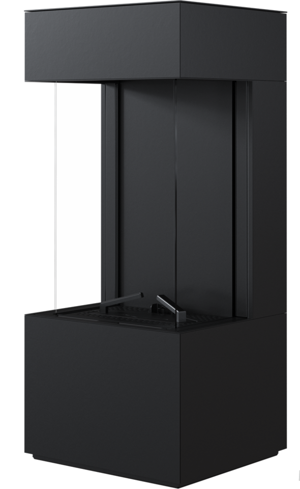 Каминокомплект газовый Kratki LEO/HOME/BOX/LP/45/68/G31/37MBAR/C, баллонный газ