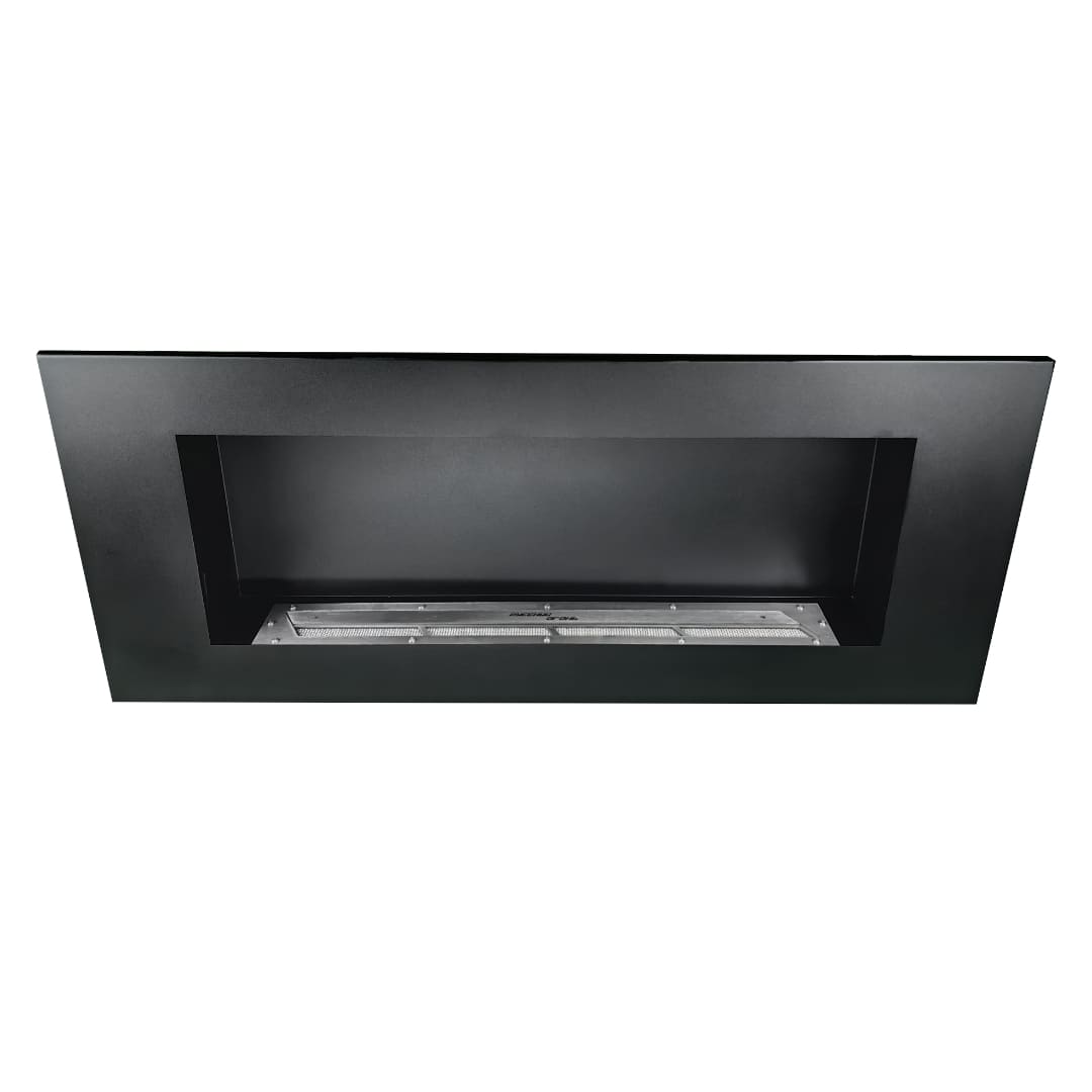 Биокамин "Русский огонь" Лофт 1200V встраиваемый с декоративным стеклом (стемалитом) по цене 33 700 руб.