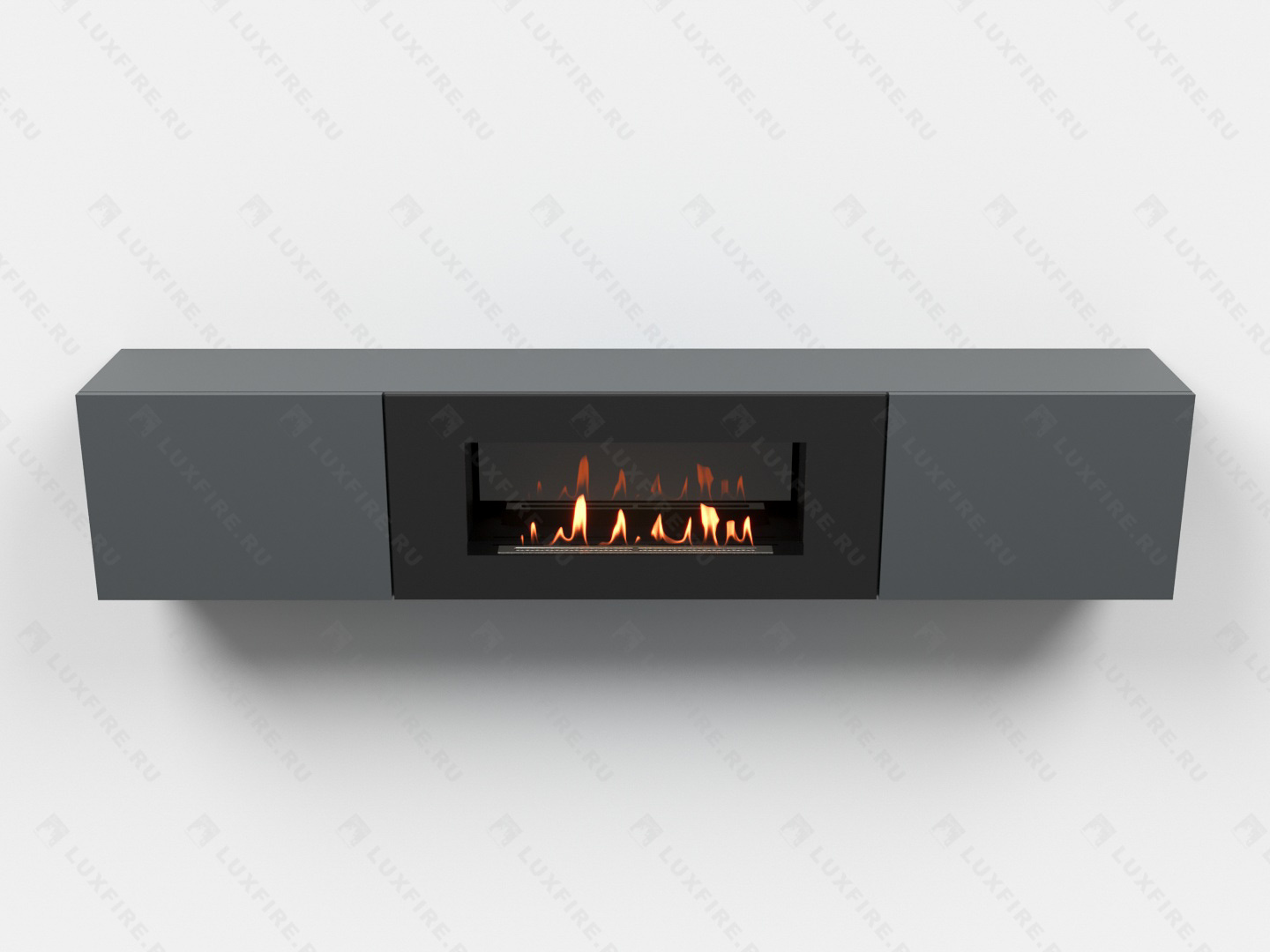 Тумба ТВ Lux Fire "Енисей" настенная 2000 матовая, графит с биокамином 900 Тумба ТВ Lux Fire "Енисей" настенная 2000 матовая, графит с биокамином 900 по цене 92 997 руб.