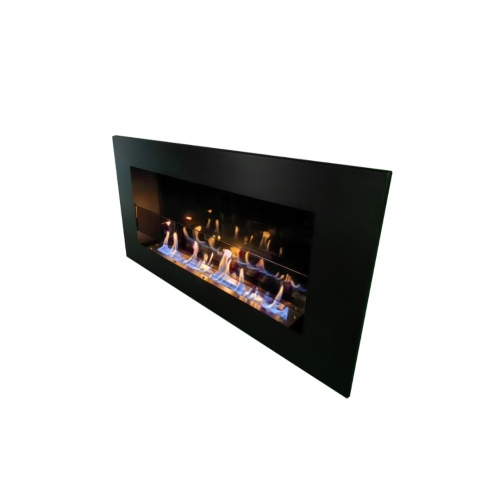 Биокамин "Русский огонь" Лофт 800V встраиваемый (высота 500мм.) с защитным и декоративным стеклом