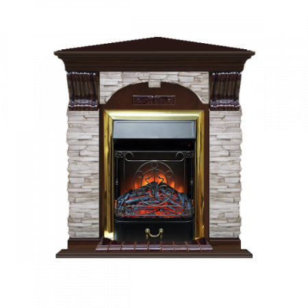 Арочный Мисхор угловой (дуб)+Majestic Brass