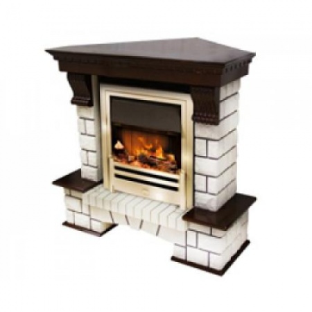 Pierre Luxe угловой белый (темный дуб)+Cavendish Pierre Luxe угловой белый (темный дуб)+Cavendish