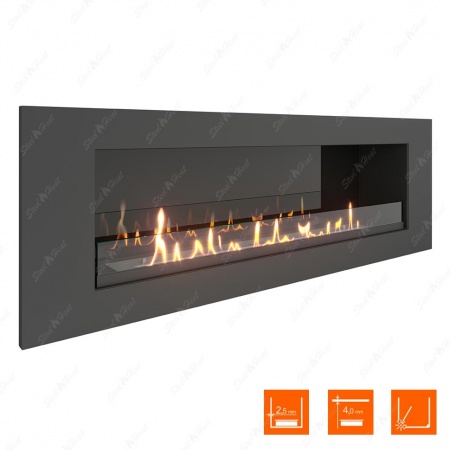 Биокамин SteelHeat LONG 1200 XL стекло + стемалит Биокамин SteelHeat LONG 1200 XL стекло + стемалит по цене 51 024 руб.