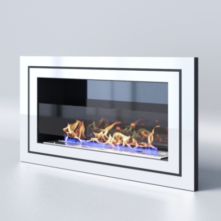 Биокамин "Русский огонь" Стенли 800V встраиваемый с защитным стеклом по цене 34 850 руб.