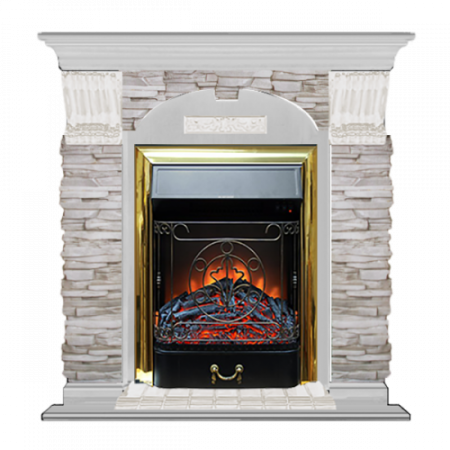 Арочный Мисхор (беленый дуб)+Majestic Brass Арочный Мисхор (беленый дуб)+Majestic Brass