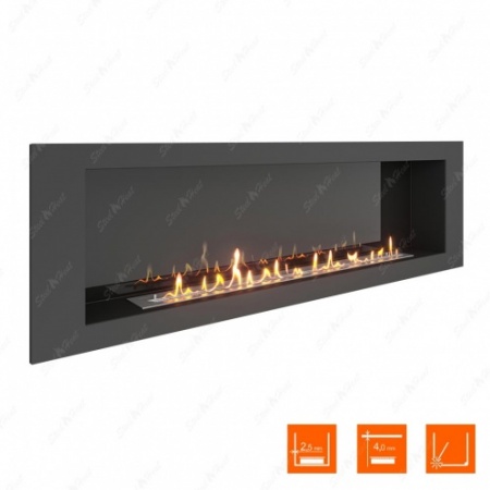 Биокамин SteelHeat LONG 1800 стемалит Биокамин SteelHeat LONG 1800 стемалит по цене 66 300 руб.