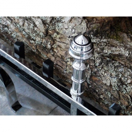 Биокамин Chateau de Changy Каминная вставка Colisee Chrome по цене 374 900 руб.