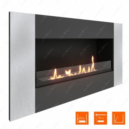 Биокамин SteelHeat GRAND-V 900 стекло по цене 37 170 руб.