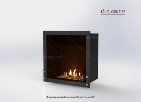 Встраиваемый биокамин Очаг Focus MS-арт.010 по цене 89 000 руб.
