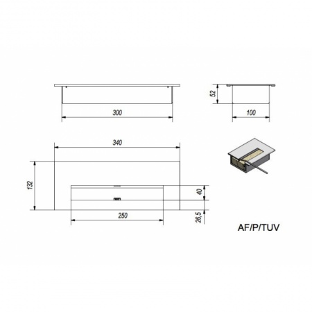 Биокамин Kratki DELTA 2 TUV QUBE(400*900) Биокамин Kratki DELTA 2 TUV QUBE(400*900) по цене €337