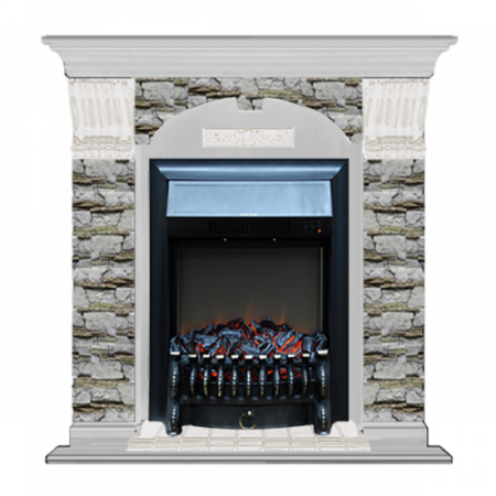 Арочный Алтай (беленый дуб)+Fobos Black Арочный Алтай (беленый дуб)+Fobos Black