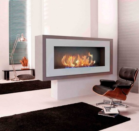 Биокамин ZeFire Elliot 1500 с белой рамкой Биокамин ZeFire Elliot 1500 с белой рамкой по цене 53 500 руб.