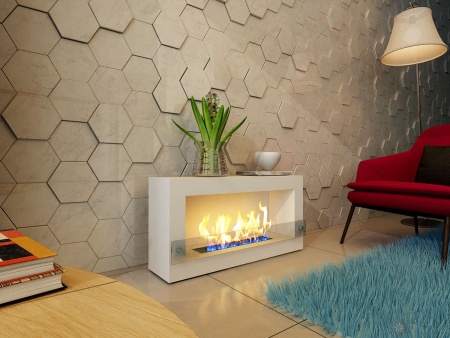 Напольный биокамин Zefire CONSTANT 900 Белый по цене 39 500 руб.