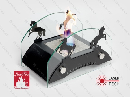 Настольный биокамин Lux Fire "Графский мост" S (черный) по цене 14 641 руб.